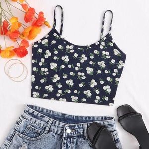 ❤️5/$10❤️ crop cami top